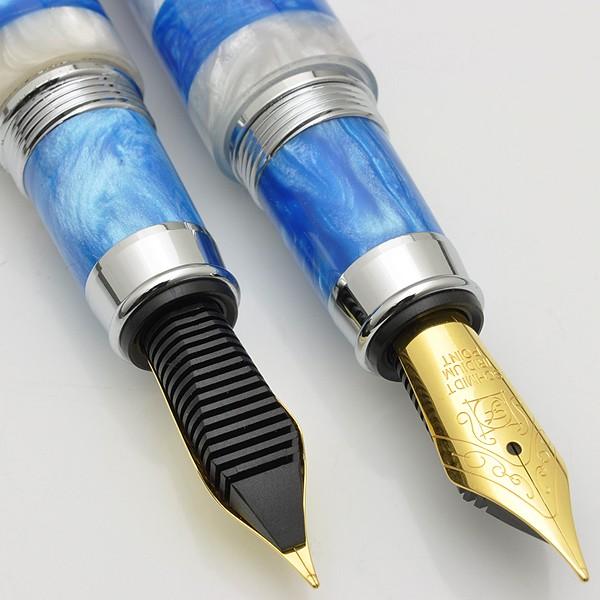 万年筆 工房 住之江 ホライゾン 特別仕様 シュミットペン先 とも柄