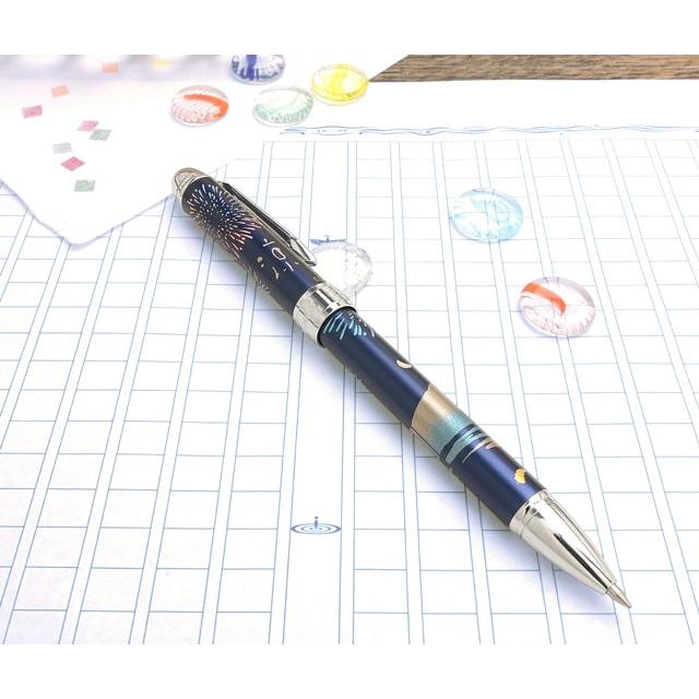 セーラー万年筆 多機能ボールペン 複合筆記具 優美蒔絵 四季の富士 夏