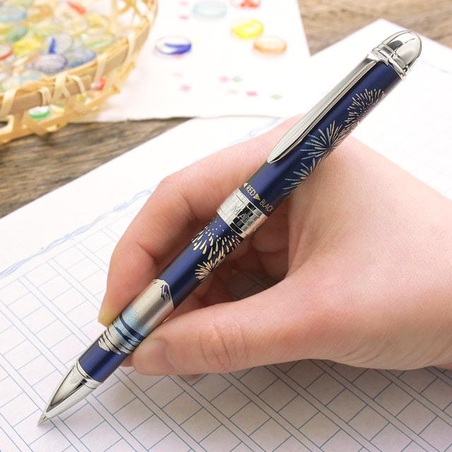 セーラー万年筆 多機能ボールペン 複合筆記具 優美蒔絵 四季の富士 夏