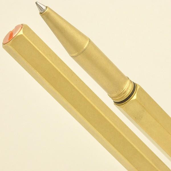 ボールペン ystudioワイスタジオ ローラーボール 真鍮 YS-STAT-02B 30074 プレゼント 母の日 爆買の画像