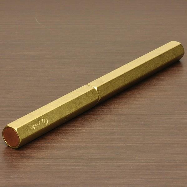 ボールペン ystudioワイスタジオ ローラーボール 真鍮 YS-STAT-02B 30074 プレゼント 母の日 爆買の画像