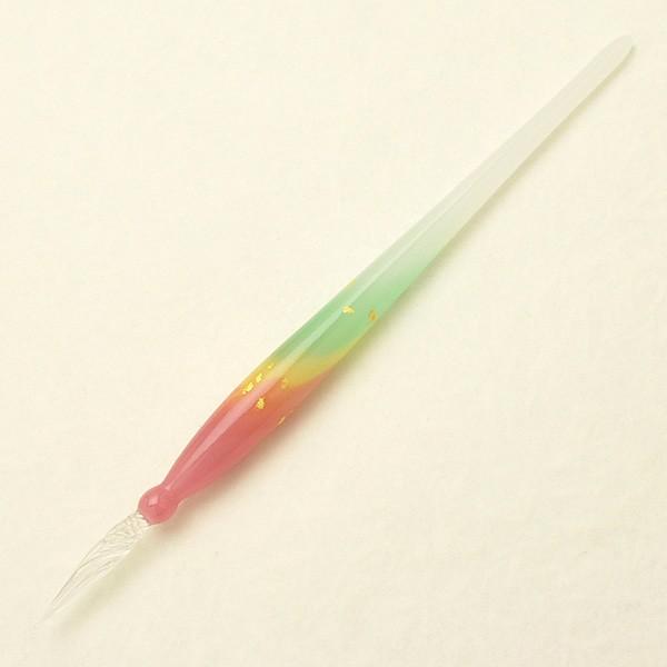 ガラスペン ペン置き セット 日本製 池原 敬 サクラ SAKURA-SET あすつく プレゼント ギフト 母の日 爆買の画像