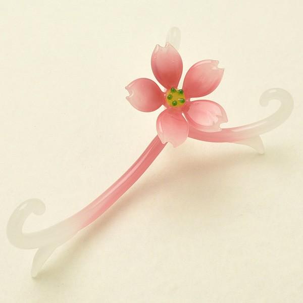 ガラスペン ペン置き セット 日本製 池原 敬 サクラ SAKURA-SET あすつく プレゼント ギフト 母の日 爆買の画像