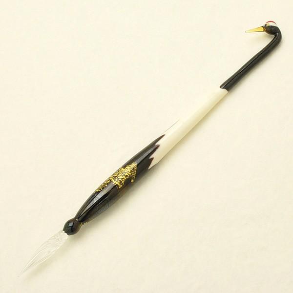 ガラスペン ペン置き セット 日本製 池原 敬 ツル松 TSURU-SET