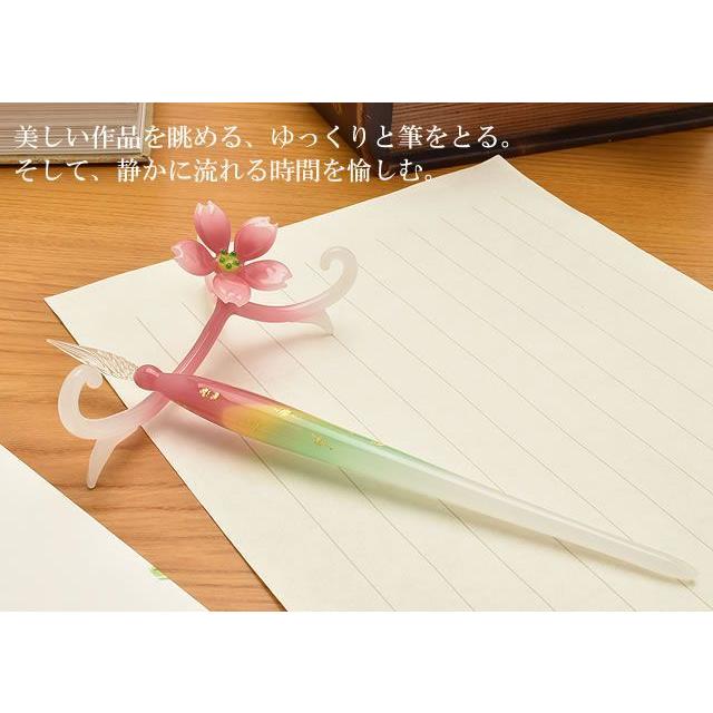 ガラスペン 日本製 池原 敬 サクラ GLASSPEN-SAKURA あすつく