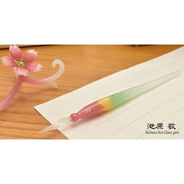 ガラスペン 日本製 池原 敬 サクラ GLASSPEN-SAKURA あすつく
