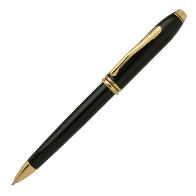 ボールペン 名入れ クロス タウンゼントコレクション ブラックラッカー 23金 N572TW あすつく プレゼント ギフト 母の日 爆買 替芯付きの画像