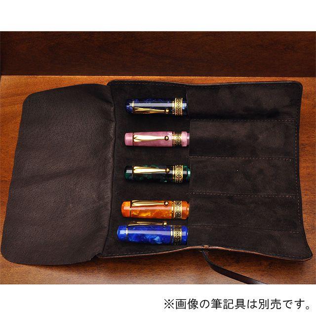 Pent by ケイシイズ オイルド ステアハイド ペンケース ロールタイプ KC,s（ケイシイズ） ロールペンケース 筆箱 おしゃれ Pent ペント