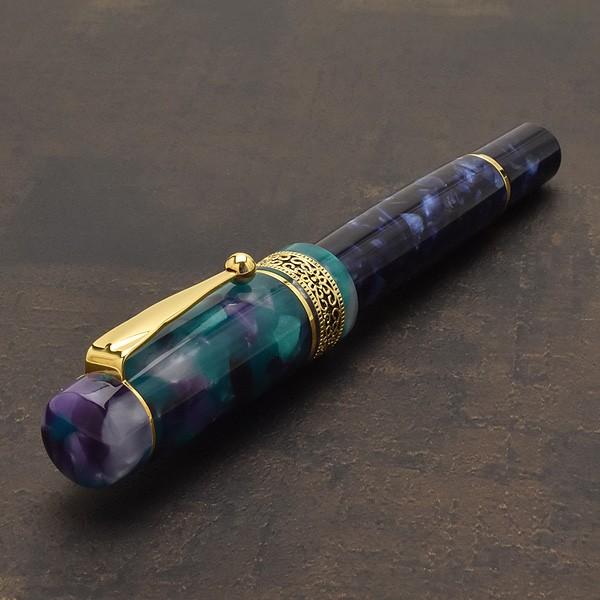 万年筆 名入れ Pent ペント シンフォニー アダージオ 緑蔭が紡ぐ神秘の