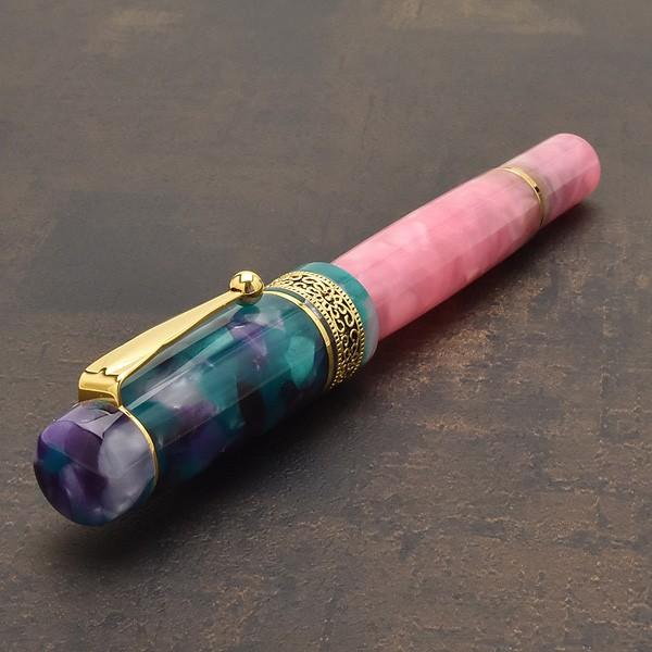 万年筆 名入れ Pent ペント シンフォニー アダージオ 閑雅な花の回廊 プレゼント あすつく 特典付き ギフト 母の日 爆買