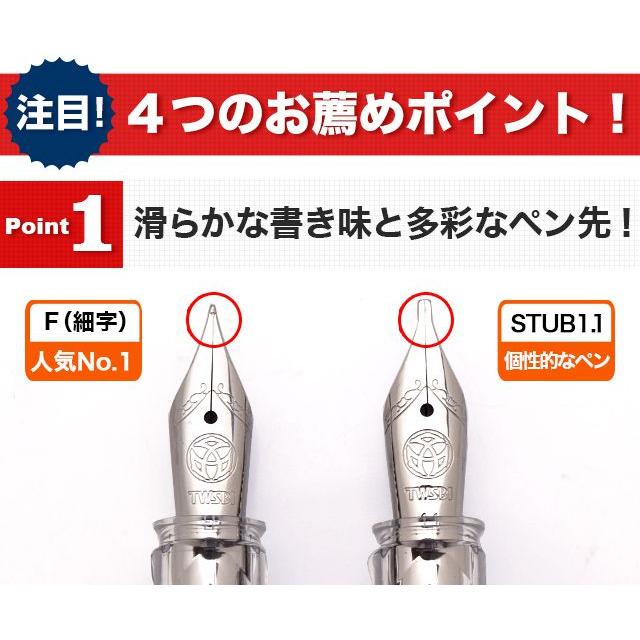 TWSBI（ツイスビー） 万年筆 ECO エコ 入門 初心者 ギフト プレゼント