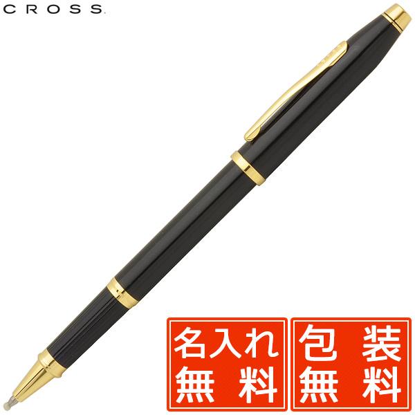 水性ボールペン 名入れ クロス ローラーボール センチュリーII セレクチップ ブラックラッカー N414-1 CROSS プレゼント ギフト 母の日 爆買