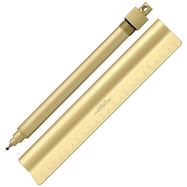 多機能ボールペン マイスター Pen in Ruler ペンインルーラー MP-PR-GD ゴールド プレゼント  母の日｜penworld｜02