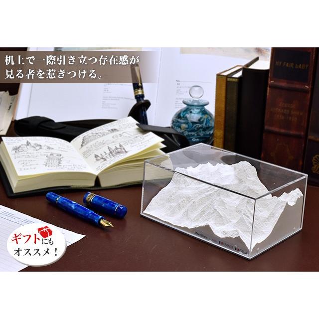 Reliorama スイス製精密山岳模型 レリオラマ 記念品 精密山岳模型 モンブラン フィギュア レリオラマ スイス製 6100
