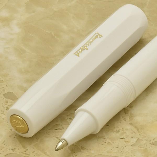 ボールペン カヴェコ 名入れ KAWECO ローラーボール クラシックスポーツ ホワイトCSR2-WH クリスマス プレゼント 爆買 | Kaweco | 01