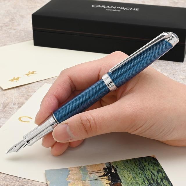 新品 カランダッシュ ローラーボール 水性 レマン グランブルー Amazon