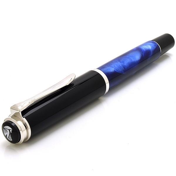 ペリカン 年筆 マーブルシルバー×ブラック Pelikan ペリカン 万年筆 クラシック（トラディショナル）200シリーズ
