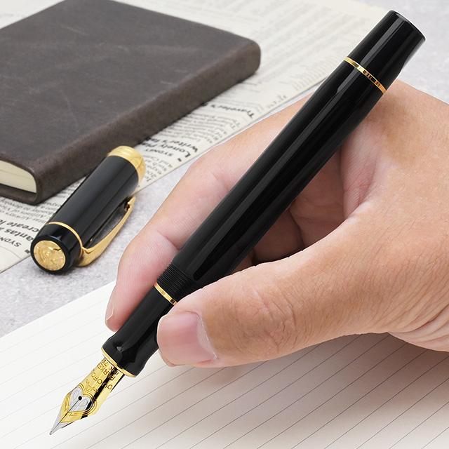 万年筆 パーカー 名入れ PARKER デュオフォールド クラシック ブラックGT センテニアル 193138 プレゼント 母の日｜penworld｜07