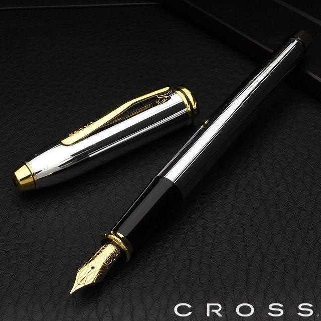クロス　万年筆　タウンゼントメダリスト3本とペンケース CROSS（クロス） 万年筆 名入れ タウンゼントコレクション メダリスト