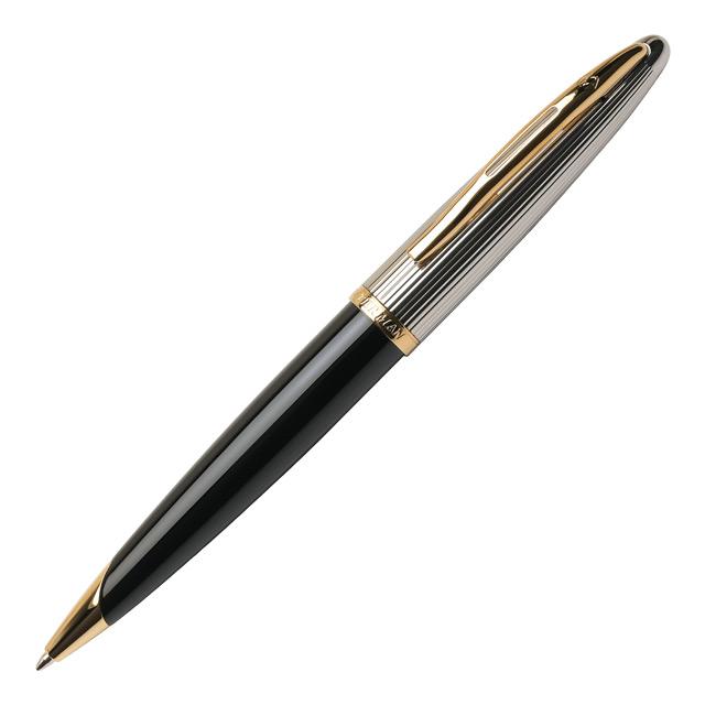 #ウォーターマン　#カレンデラックス　ブラック&シルバー　化粧ケース入り WATERMAN（ウォーターマン） ボールペン カレン デラックス ブラック