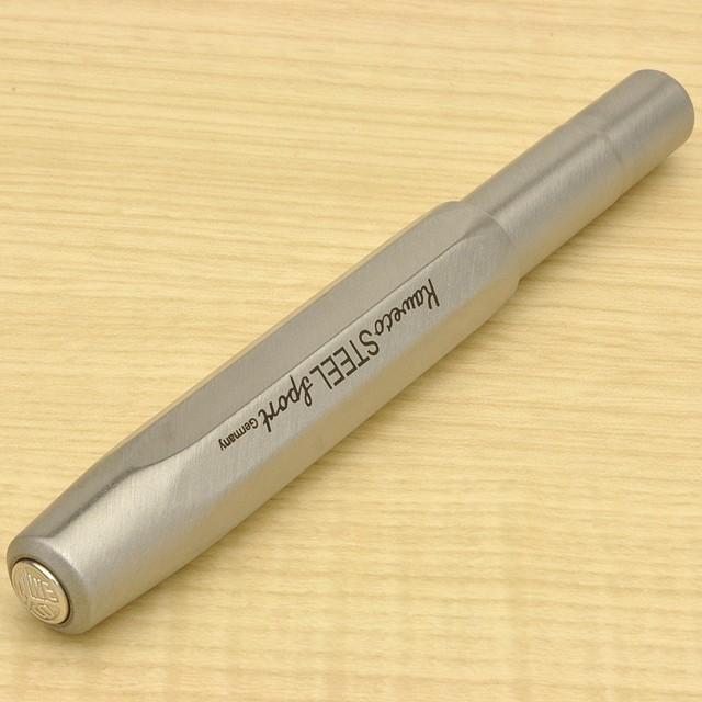 Kaweco（カヴェコ） 万年筆 名入れ スチールスポーツ SPORTSLFP-ST