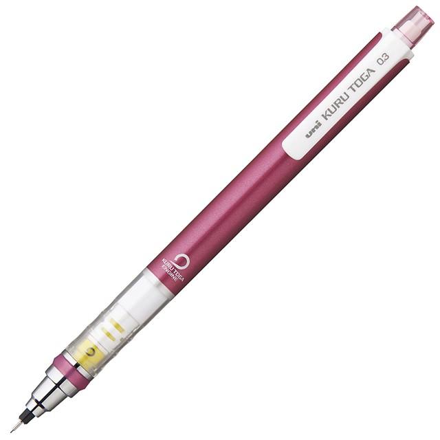 クルトガ0.3 ピンク 中古品 三菱（MITSUBISHI） シャーペン クルトガ 0.3mm 三菱鉛筆 名入れ