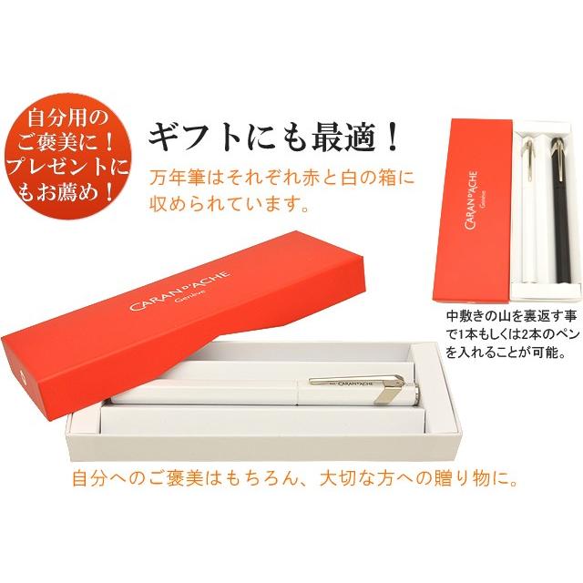 CARAN d'ACHE（カランダッシュ） 万年筆 名入れ CARAND'ACHE 849