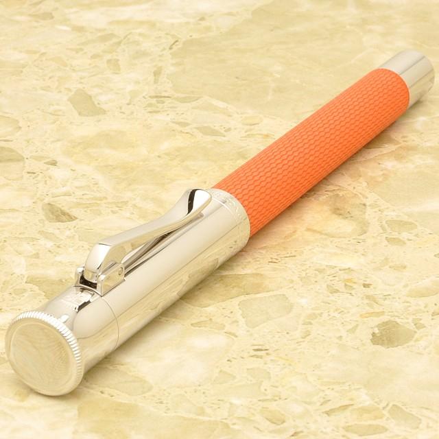 ファーバーカステル 万年筆 ギロシェ バーントオレンジ 14522 FABER