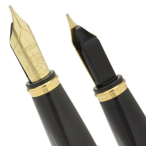 【値下】新品未使用　万年筆ウォーターマン　筆箱付 90s ウォーターマン エクスクルーシブ WATERMAN EXCLUSIVE （細字