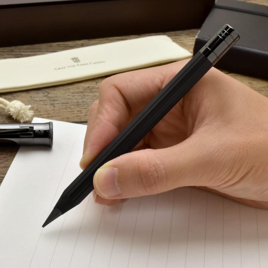 ファーバーカステル 鉛筆 パーフェクトペンシル マグナム ブラック