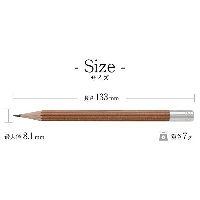 ファーバーカステル 鉛筆 パーフェクトペンシル スターリングシルバー