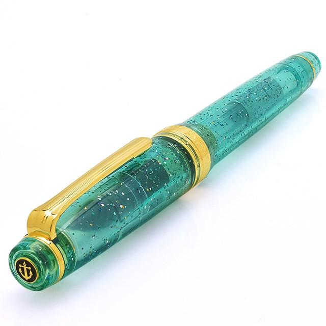 セーラー万年筆 万年筆 Pent ペント by 特別生産品 彩時記 青緑 セーラー万年筆 万年筆 Pent ペント by 特別生産品 彩時記 青緑