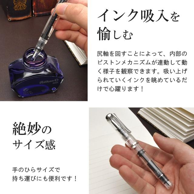 万年筆 ペリカン 名入れ PELIKAN 特別生産品 M205 デモンストレーター 限定品 プレゼント  父の日｜penworld｜04