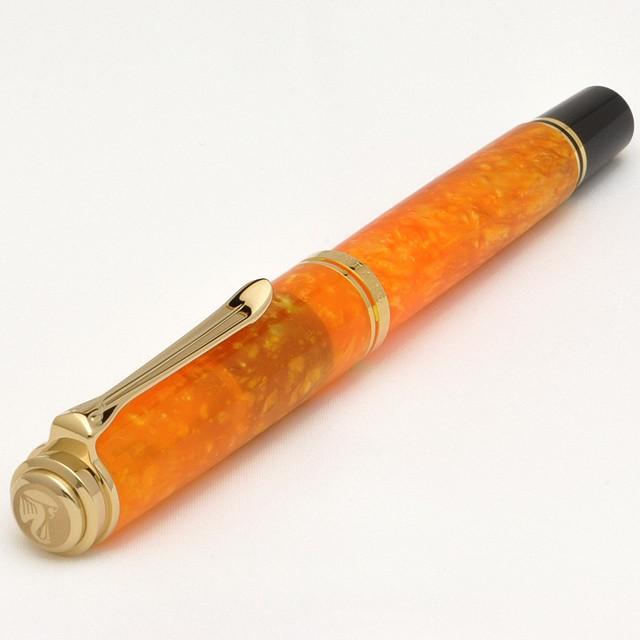 PELIKAN ペリカン スーベレーンM600 ヴァイブラントオレンジ F Pelikan 限定ヴァイブラントオレンジ - DELFONICS WEB SHOP