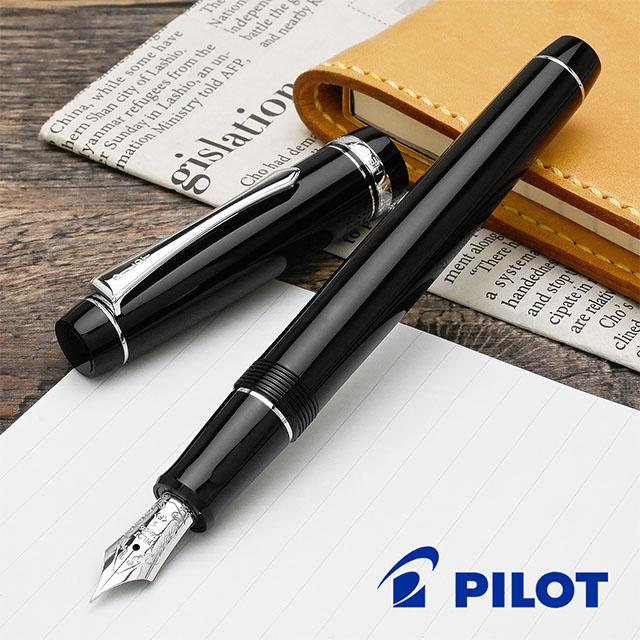 【名入れ無し】 PILOT カスタム ヘリテイジ91 F PILOT（パイロット） 万年筆 名入れ カスタムヘリテイジ91 ブラック