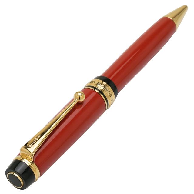 PILOT（パイロット） ボールペン カスタム URUSHI 漆 朱 BKV-45SR-R