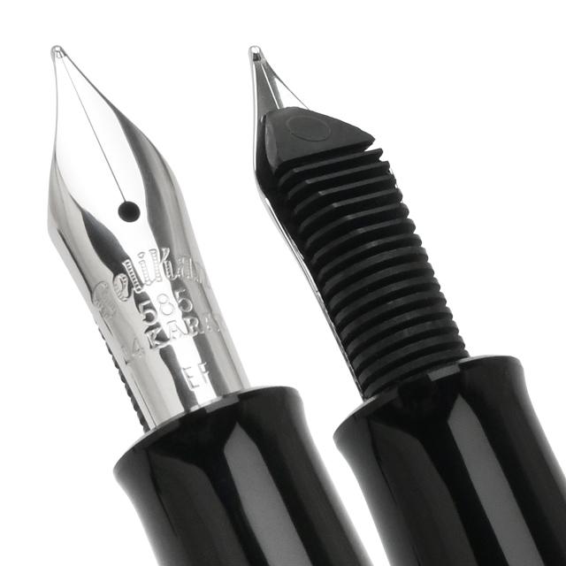 Pelikan（ペリカン） 万年筆 M101N グレー ブルー 14金 特別生産品