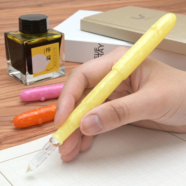 ガラスペン キャップ付き Pent ペント 大西製作所 まつぼっくり