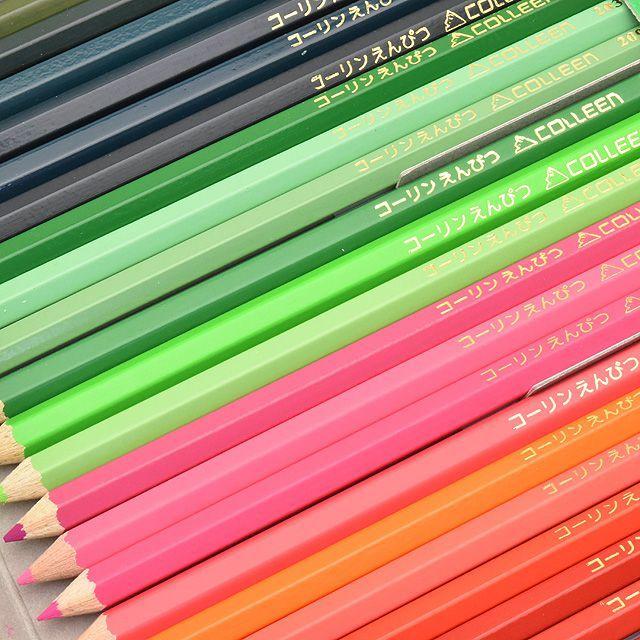 色鉛筆 72色 コーリン 775六角 紙箱入り 775-72 プレゼント 画材 油性