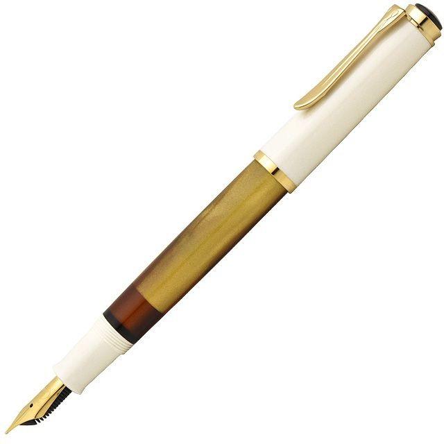 万年筆 ペリカン PELIKAN 特別生産品 限定品 クラシック M200 ゴールドマーブル プレゼント 母の日｜penworld｜03