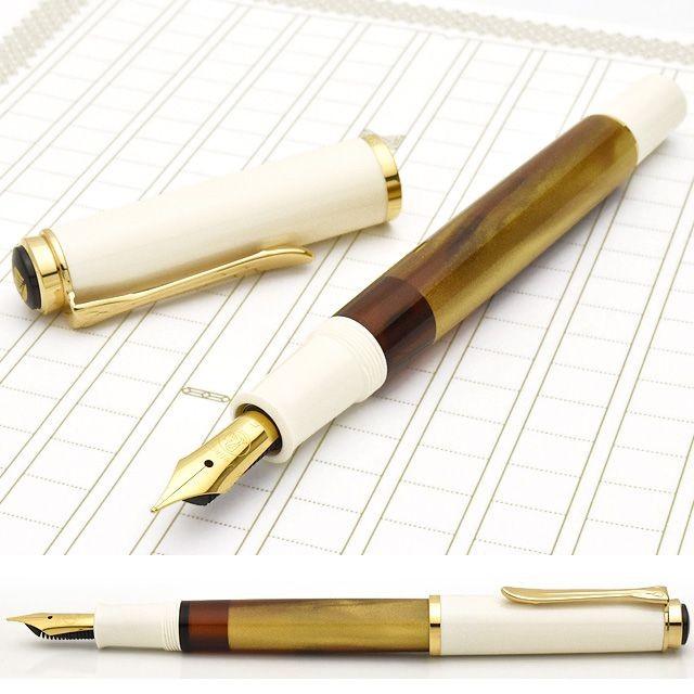 万年筆 ペリカン PELIKAN 特別生産品 限定品 クラシック M200 ゴールドマーブル プレゼント 母の日｜penworld｜04