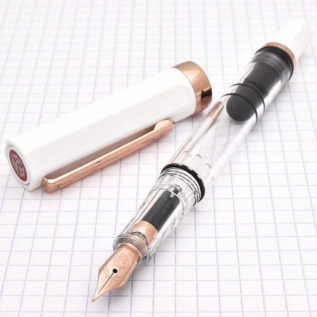 万年筆 TWSBI ツイスビー ECO エコ ホワイト ローズゴールド M74477