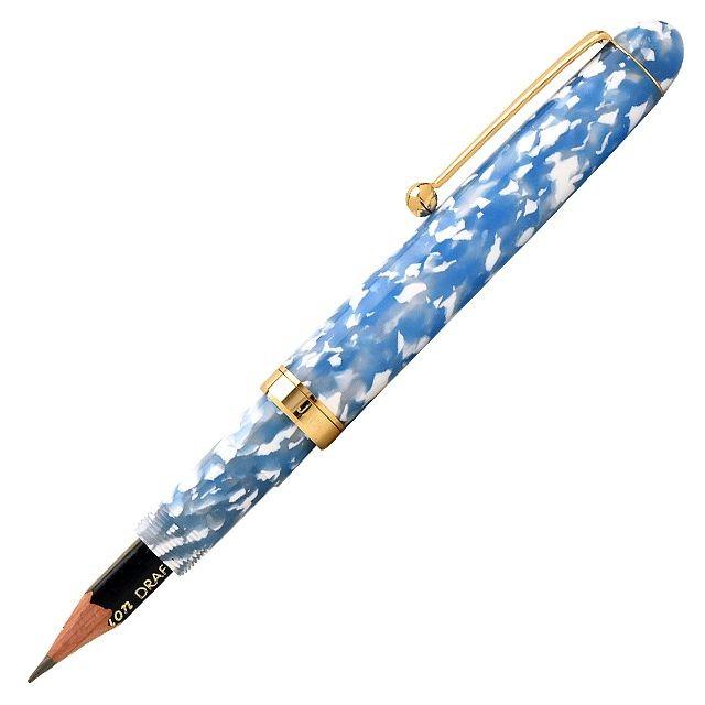 鉛筆補助軸 大西製作所 アセテート ペンシルホルダー そら ASETETO