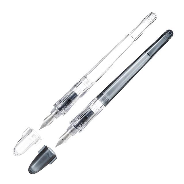 PILOT（パイロット） 万年筆 ペン習字ペン 万年筆初心者 透明 クリア