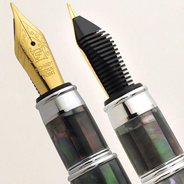 万年筆 工房 住之江 マザーオブパール 特別仕様 シュミットペン先