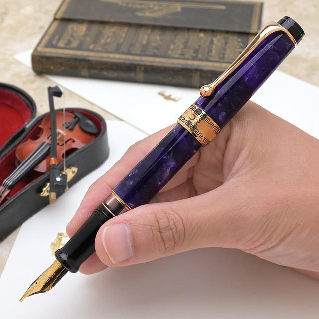 アウロラ（AURORA） 万年筆 名入れ オプティマ ヴィオラ 996-PVL