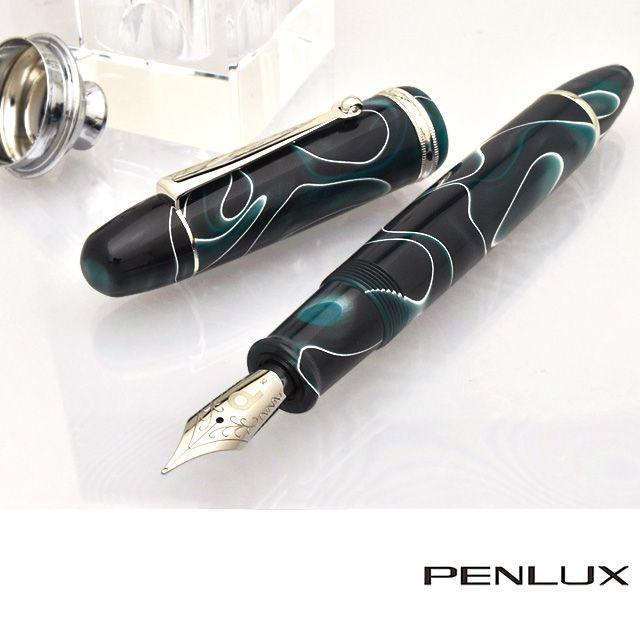万年筆 ペンラックス マスターピース グランデ コレクション ブルー スワール PENLUX 敬老の日 ギフト プレゼント 爆買 | ブランド登録なし | 03