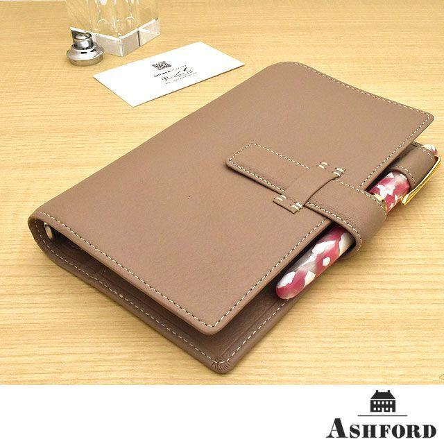 システム手帳 アシュフォード ASHFORD シルフ ベルト トープ 7213-061 プレゼント ギフト 父の日｜penworld