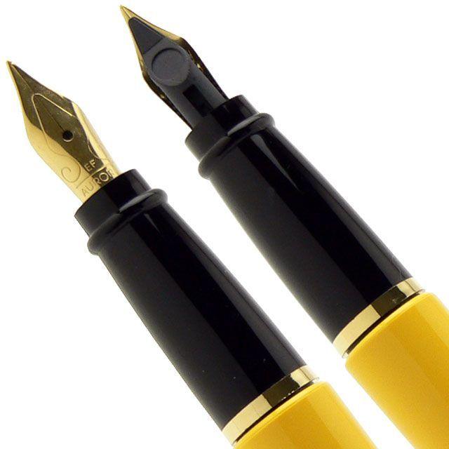 アウロラ（AURORA） 万年筆 イプシロン B11-Y イエロー プレゼント