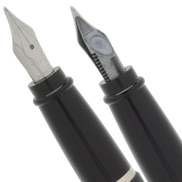 アウロラ（AURORA） 万年筆 名入れ イプシロン サテン ブラック B10N